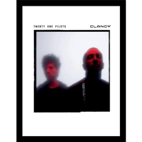 TWENTY ONE PILOTS Clancy Red Film zarámovaný plakát