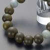Buddhist Altar Shop Takita Shoten Special Selection Bracelet Prayer Beads Wooden Bead Bracelet Green Sandalwood of 2 Heaven Burmese Jade 14mm Beads