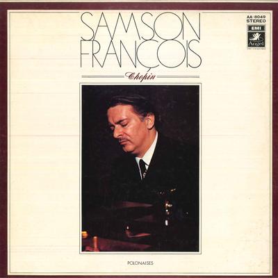 LP Record SAMSON FRANCOIS - Chopin Polonaises AA8049 ANGEL 1971 Japan Obi Classical Used