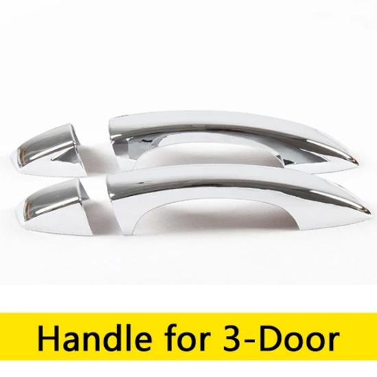 For Seat Leon MK3 2013-2017 5F Chrome Door Handles Covers Car Accessories Stickers Car Styling 2014 2015 2016 Cupra ST  FR FR+