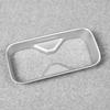 RUIQ Honda New Vezel RV Series Exclusive Interior Rear Seat Drink Holder Cover Garnish HONDA VEZEL Exclusive Design (Satin Silver)