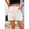 Women's Denim Casual Comfortable Solid Color Workwear Multi-pocket Personality Street Shorts Women