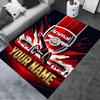 Benutzerdefinierter Name Arsenal Teppich für Wohnzimmer Schlafzimmer Zuhause Sofa Dekoration, Kinder Spiel rutschfeste Bodenmatte
