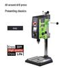 High-Precision Digital Display Mini Drill and Lathe Combo, 220V Multifunctional Bench Drill & Milling Machine for Home Use
