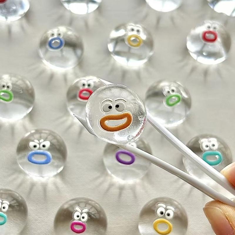Mini Cartoon Transparent Squeeze Toys Release Pressure Silicone Slow Rebound Soft Stress Relief Toys Fun Children'S Gifts