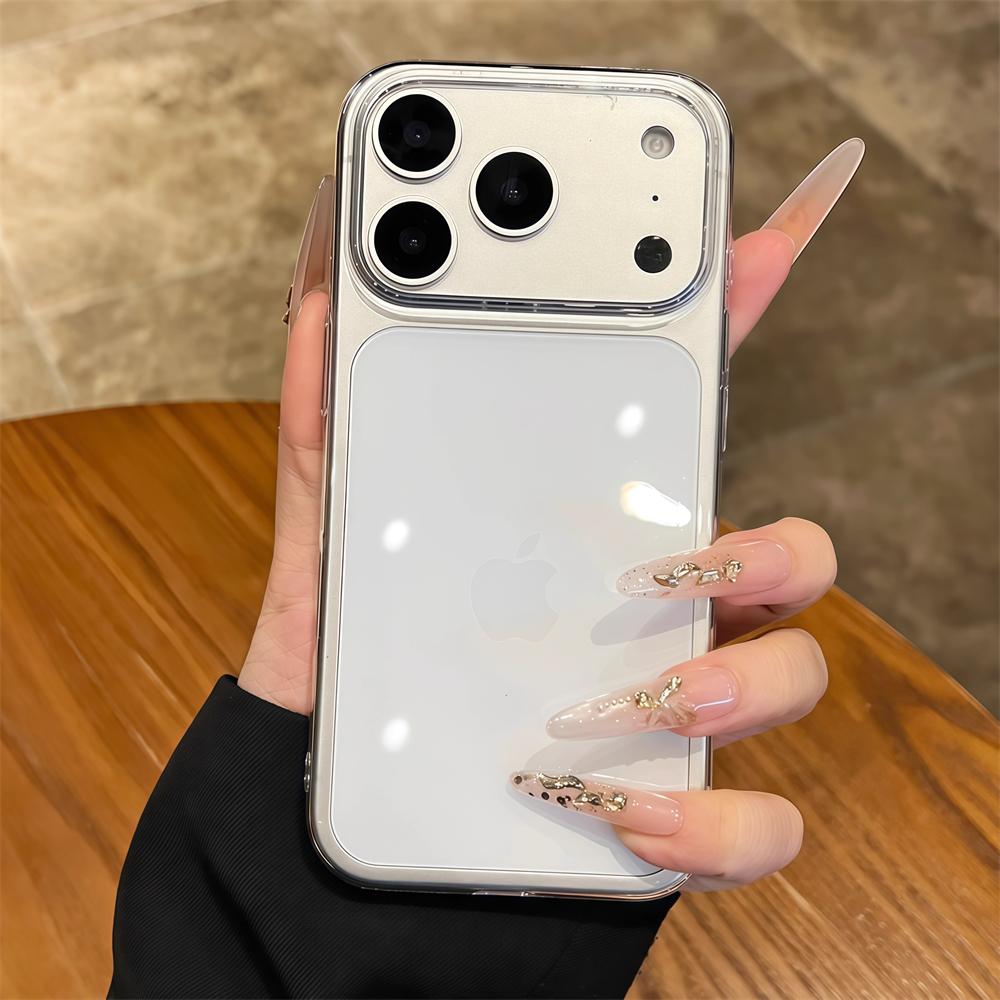 

1.0 MM Ultra Thin Transparent HD Hard PC Case For iPhone 17 Pro Max Air 16 15 14 13 12 Plus Slim Clear Simple Phone Cover Shell For iPhone 17 Pro