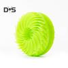 Silicone Shower Brush Scalp Massager Double-Sided Body Scrubber with Handle Hygienic 2-in-1 Body Scrub Bath Brush