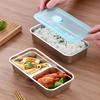 1-3PCS Portable 304 Stainless Steel Lunch Box Travel Picnic Sealed Leak Proof Fruit Salad Bento Box For Student Adult Snack Box