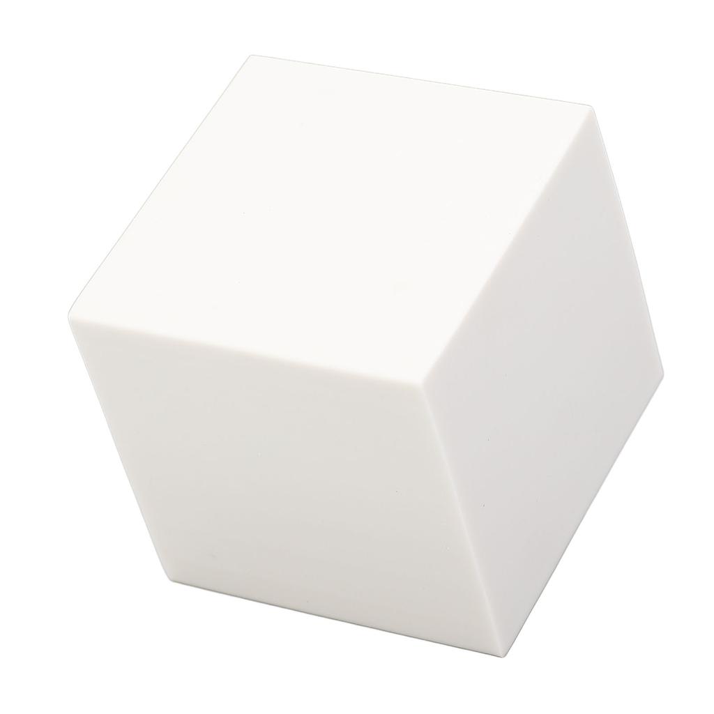 Rubber Carving Block for Stamp Soft Crafts Hand Making Tool 3D Cube White 5x5x5CM
