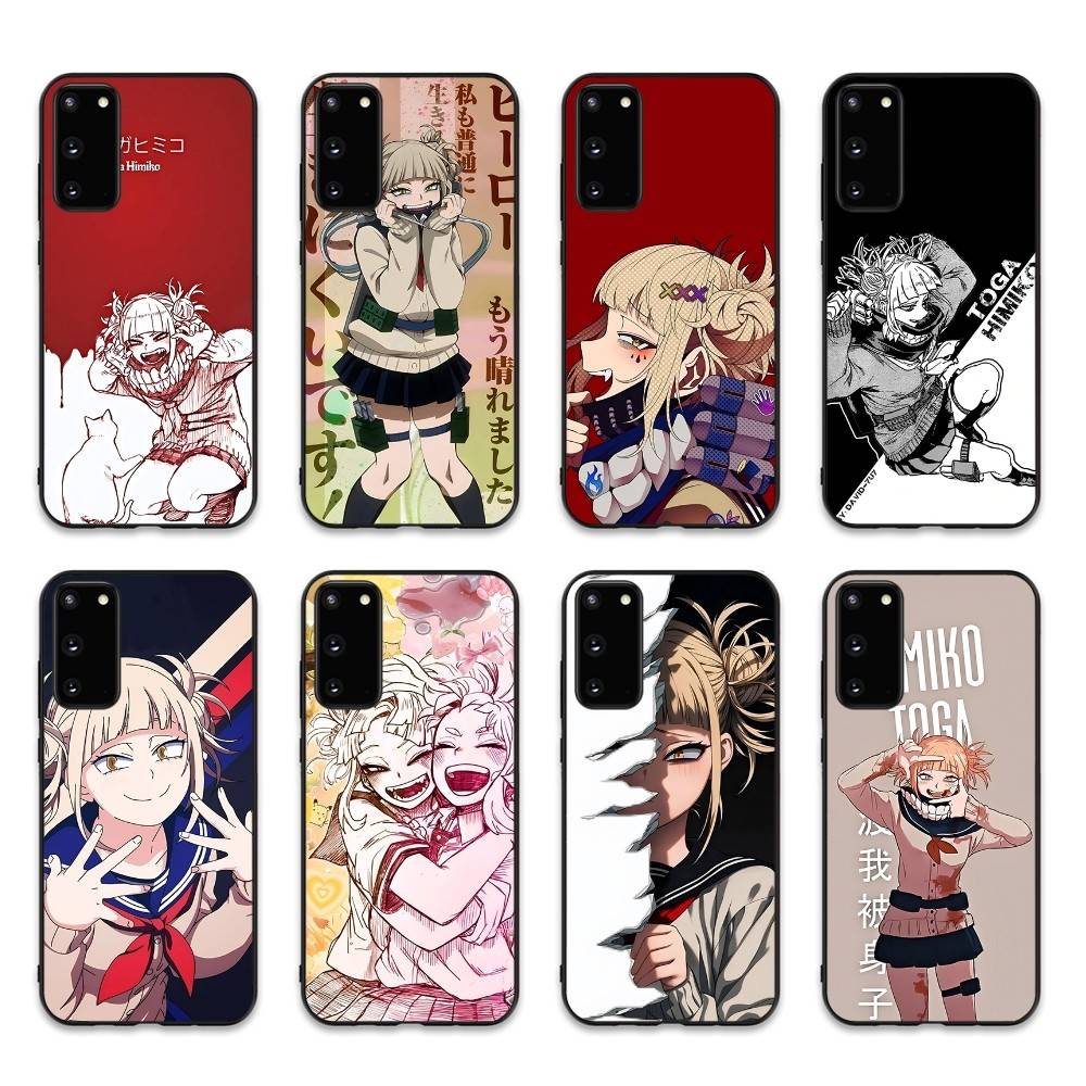 Himiko Toga Boku No Hero Academia Phone Case For Samsung S 24 fe 25 Ultra plus 20 lite 21 30 22 23 24 22 Ultra 5G Fundas
