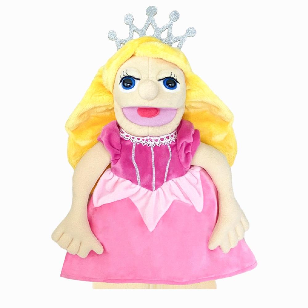 New 36cm Cartoon Profession Attire Series Hand Puppet Plush Toys Doctor Police Officer Nurse Doll Parent-child Educational Toys