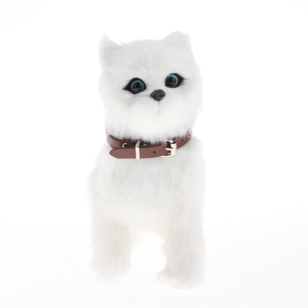 Niedliche elektronische Haustierkatzenfiguren als Weihnachtsgeschenk, Geburtstagsgeschenke, Kinderspielzeug, bezaubernd und interaktiv