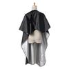Black Hairdressing Cape Professional Hair- Salon Barber Cloth Wrap Protect Gown Apron Waterproof Cutting Gown Hair Cloth Wrap