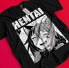 Ecchi Style Top Japanese Manga Graphic Tee Streetwear Unisex Anime Girl T-Shirt BB029