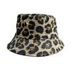Fashion Leopard Print Bucket Hats for Women Men Summer Outdoor Sunscreen Reversible Fisherman Hats Female Panama Hip Hop Sun Hat