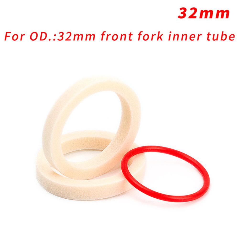 Absorber Bike Suspension Fork Oil Sealed Foam Bicycle Fork Oil Sponge Bicycle Fork Sponge Ring 32mm