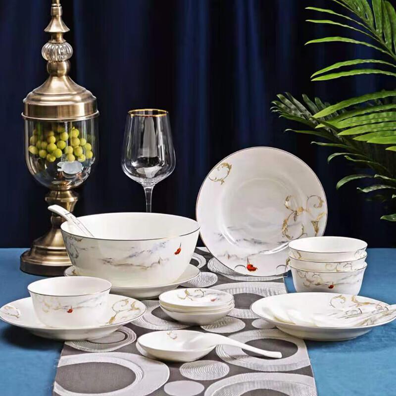 

TangHui Ceramic Dinnerware Set - Autumn Thoughts TH-6218