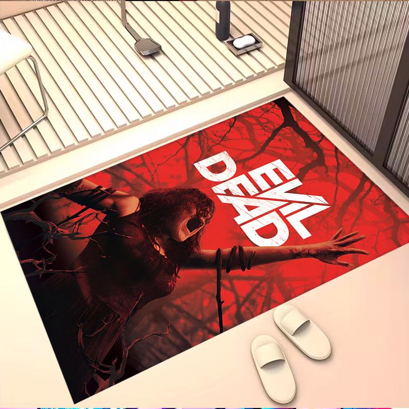 The Evil Dead Print Rug, Washable Floor Carpet, For Entryway Dorm Laundry Room Office Study, Home Decor Birthday Christmas Gift