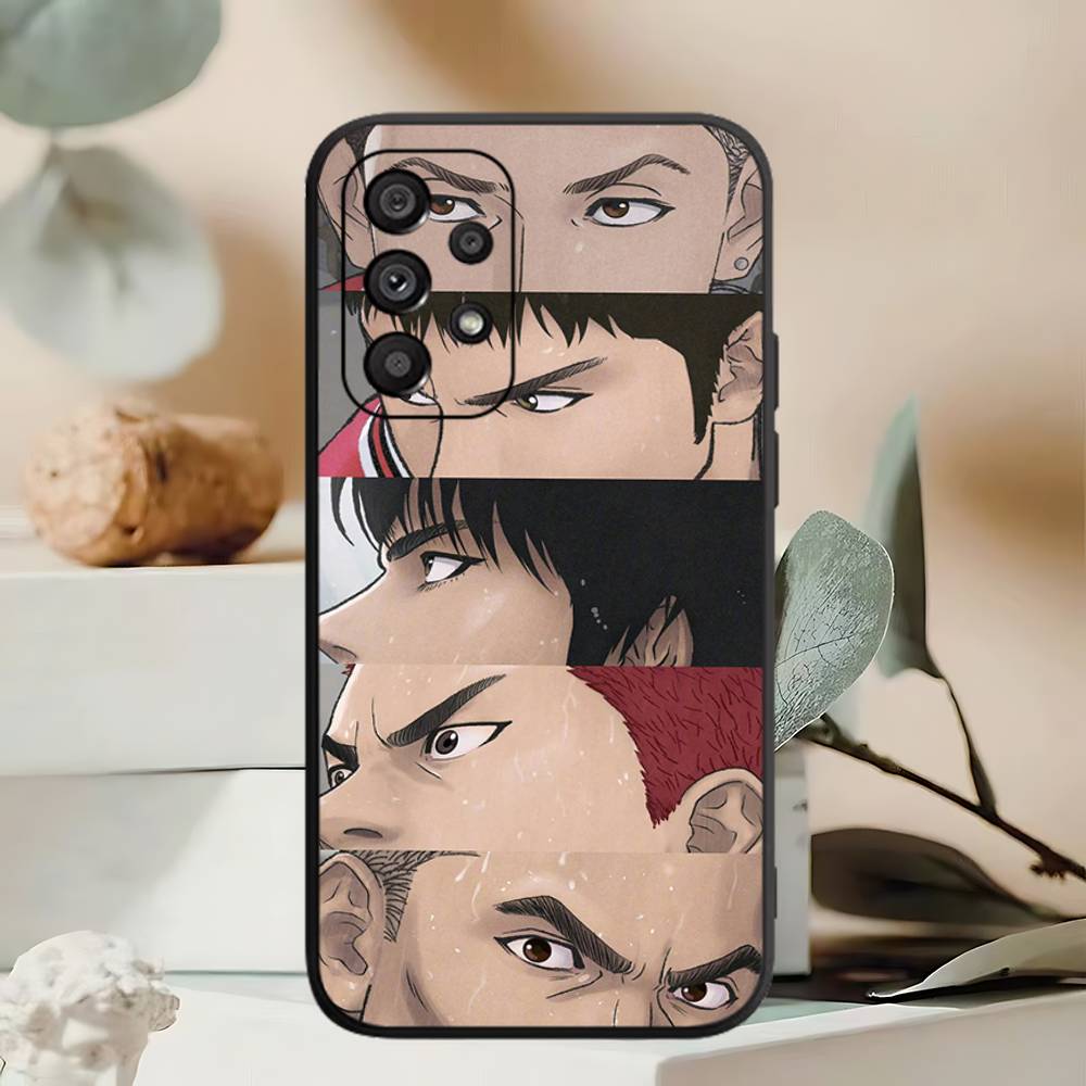 Japanese S-SLAM D-DUNK Phone Case For Samsung A 52 53 21 32 13 12 71 31 51 40 72 73 70 22 42 50 30 20 21 Shell