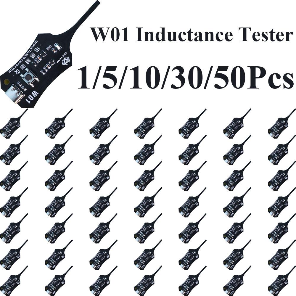 1~50Pcs W01 Inductance Tester Motherboard Coil Tester Electromagnetic Induction Quick Fault Check Repair Testing Tool