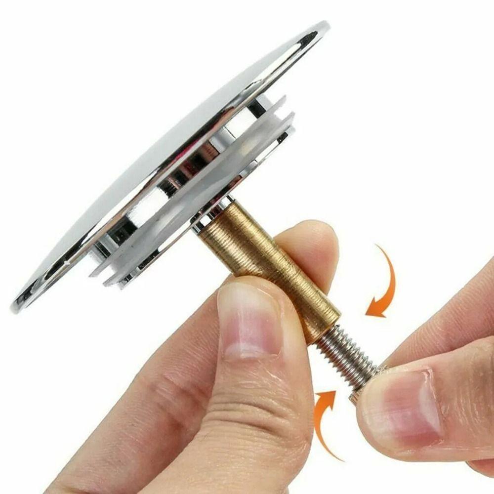 1Pcs Brass Bathtub Plug Only Flat Seal Bathroom Tub Drain Filter New Bath Stopper