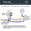 Infrared Detector Automatic Sensor Light Switch PIR Infrared Motion Sensor Detector Smart Switch