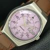 VINTAGE SEIKO 5 AUTOMATIC 6349A JAPAN MENS PURPLE COLOR DIAL WATCH A708386-1