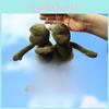 Adorable Long Legged Frog Plush Toy Keychain Perfect For Bags And Backpacks