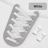 Press Lock Shoelaces Without Ties Elastic Laces Sneaker 8MM Widened Flat No Tie Shoe Laces Kids Adults  Shoelace Lazy Shoe Laces
