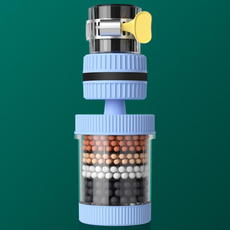 360° Swivel Detachable Faucet Filter & Anti-Splash Shower Head