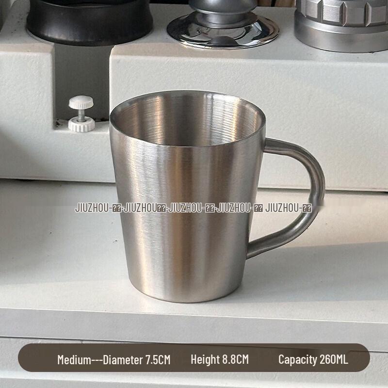 American Style Double-Wall Glass Mug