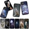 Cover for Apple iPhone 16 15 14 Plus 13 12 Mini 17 Pro Max + ProMax 16E Air 16+ 15+ Coque Phone Case Bird Owl Cute
