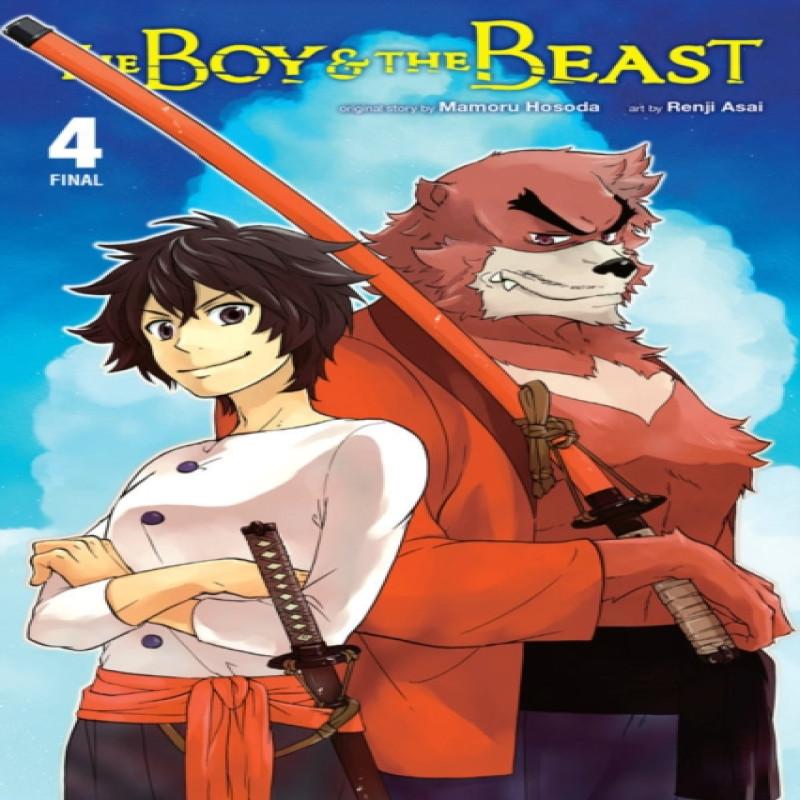 The Boy and the Beast Vol. 4 Manga by Renji Asai Paperback Book 9781975326210