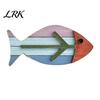 Handcrafted Wooden Fish Set Wall Decor, Mediterranean Style Art, Nautical Coastal Creative Gift for Sea Lovers Hanging Plaque, Ocean Themed