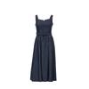 Veromoda Elegant Lyocell Sleeveless Belted Midi Dress
