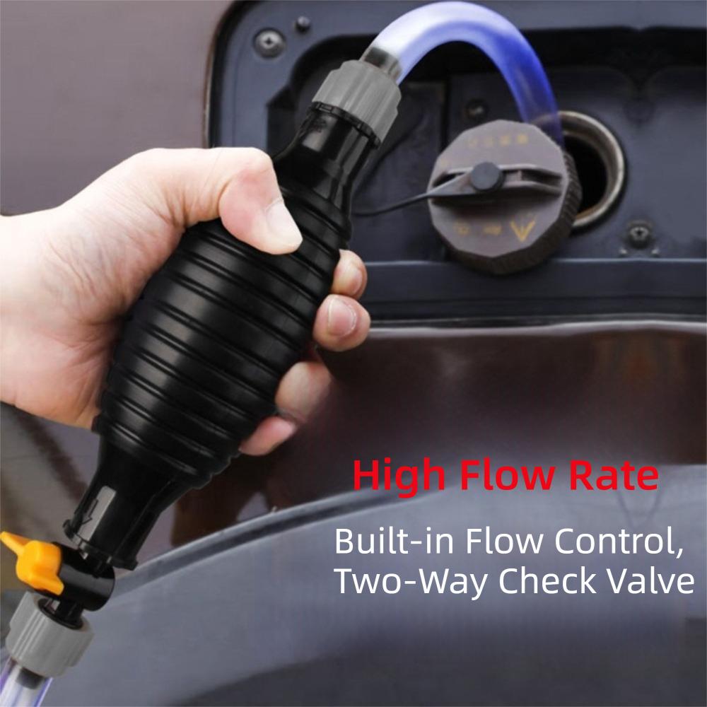 Multifunktionale manuelle Kraftstoffpumpe Langlebige Benzin-Transferpumpe Hand-Siphonpumpe Universell