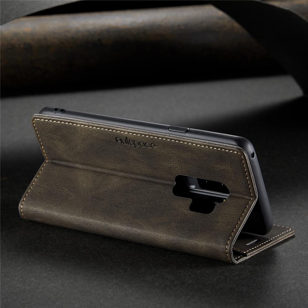 For Samsung Galaxy S9 Case Flip Leather Phone Cover For Samsung Galaxy S9 Plus Case Luxury Magnetic Flip Wallet Coque