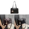 Street Style Pu Tote Bag For Women With Large Capacity And Zipper Closure For Daily Use