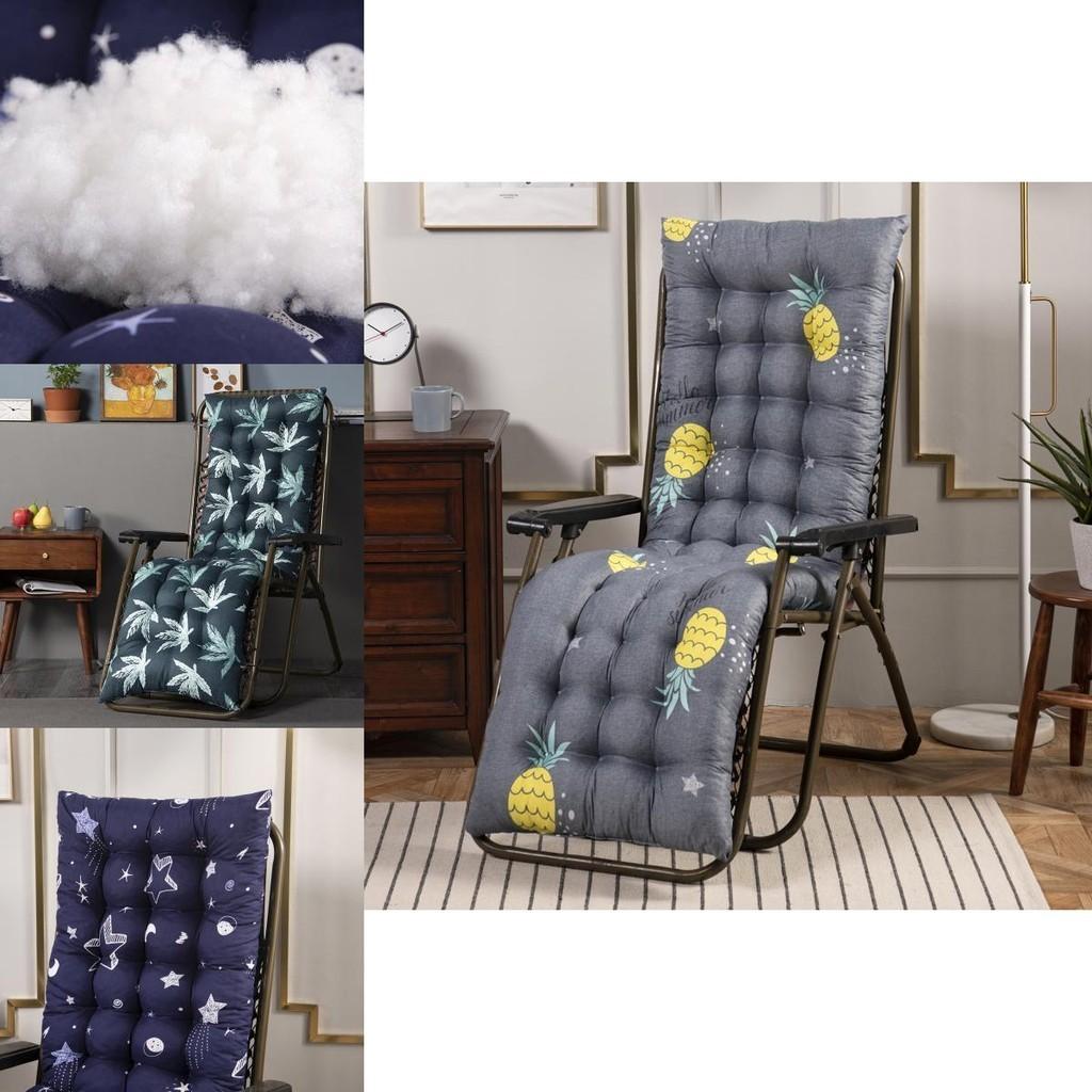 Luxurious Leaves Starry High Back Chair Cushion For Deck Seat Pad And Garden Relaxation