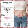 Temperature-Sensitive Succubus Finger Color-Changing Waterproof Tattoo Sticker - Cute Cartoon Design