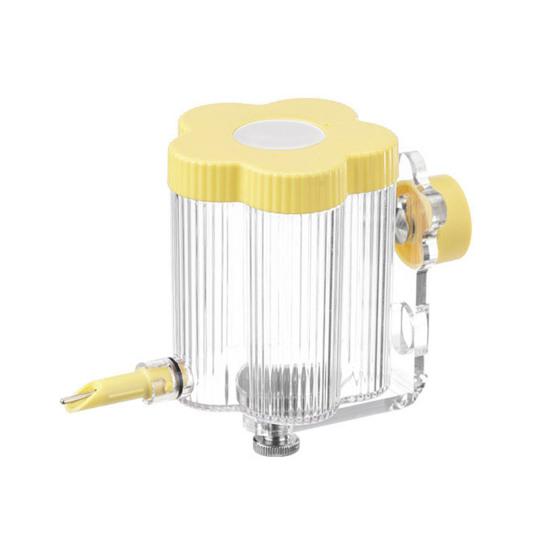 Dispensador Automático de Agua para Pájaros para Jaula, Montaje Magnético Dentro Fuera de la Jaula Alimentador de Agua para Loro, Botella de Agua Transparente para Pájaros para Periquito