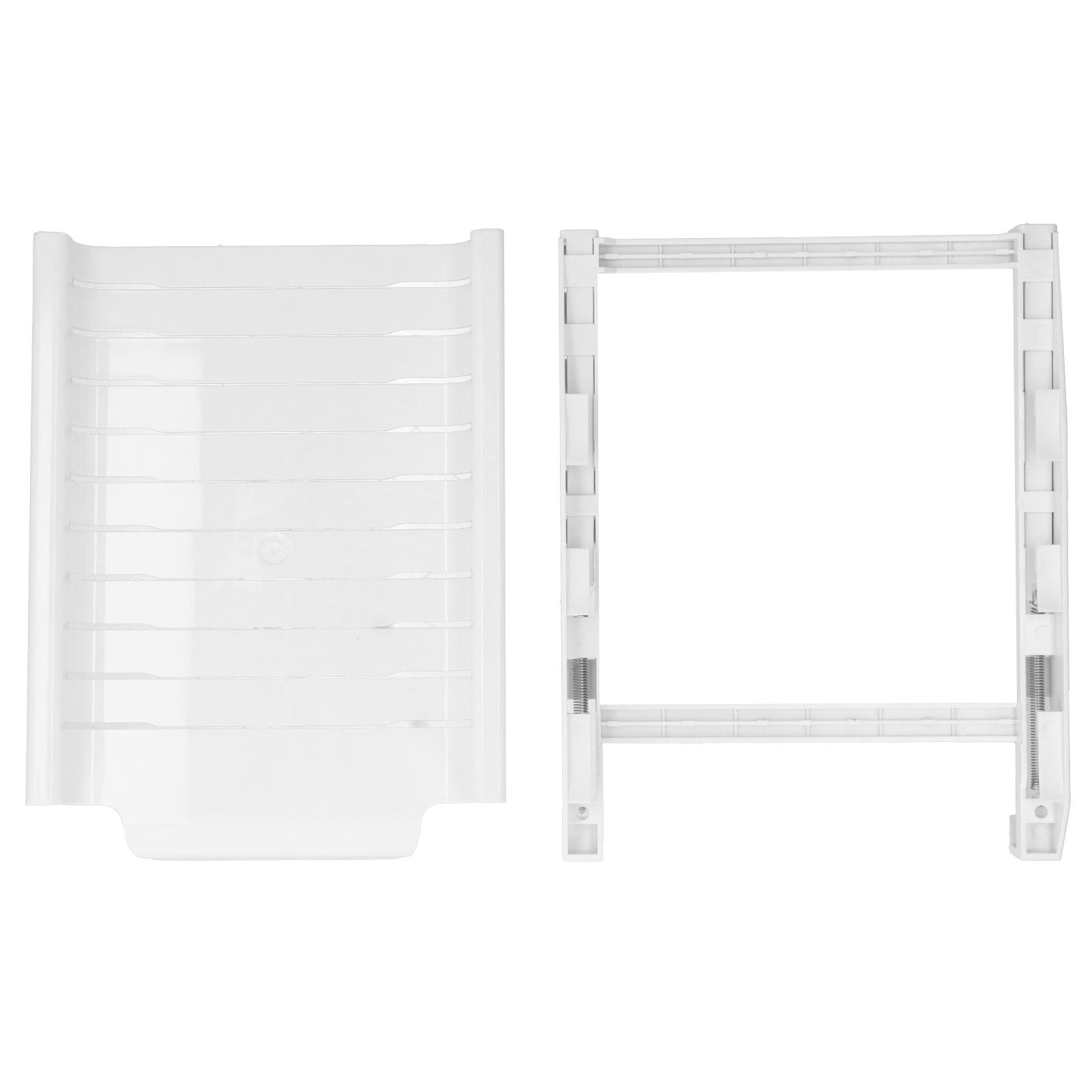 Konnwei White Refrigerator Storage Rack Pullout Drawer Shelf Container Fridge Food Organizer Kitchen Supplies( )
