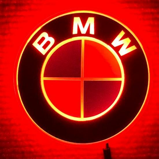 Illuminated LED Emblem Lights for BMW 1, 3 Series, X1, X3, and X5
