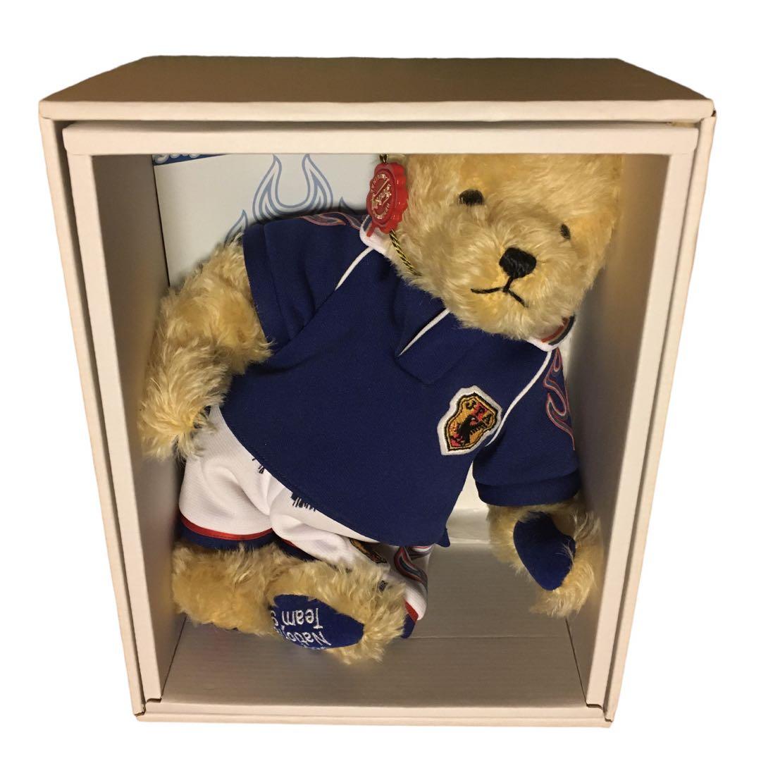 

[Б/У] Оригинальный плюшевый мишка сборной Японии по футболу от Harman, Ограниченный выпуск 3000 экземпляров