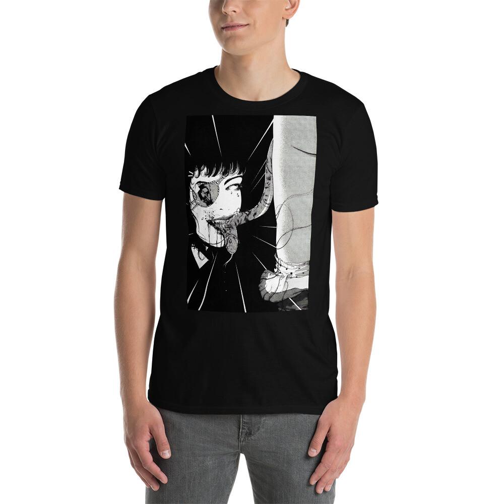 Creepy Horror Anime Snake Girl Short-Sleeve Unisex T-Shirt