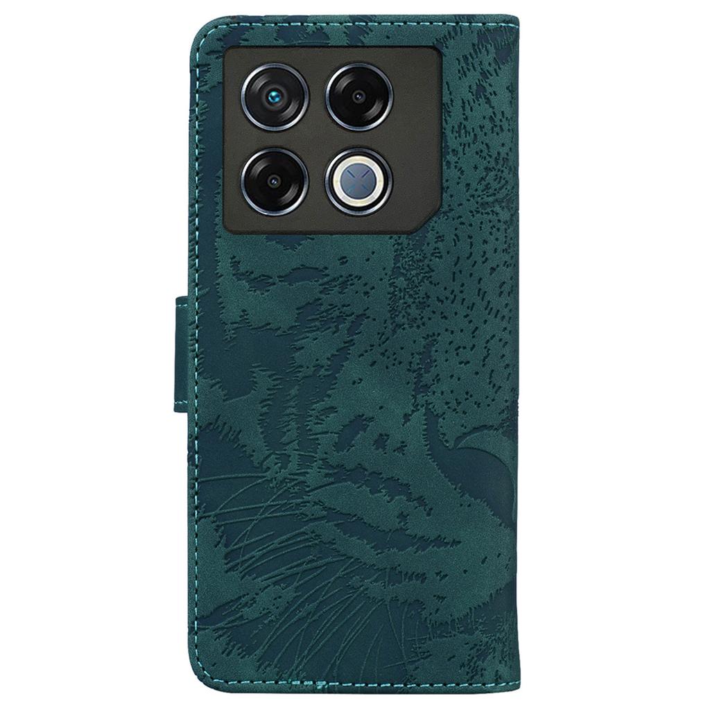 For Infinix GT 20 Pro 5G Case Tiger Pattern Leather Phone Cover Dual-Side Magnetic Clasp