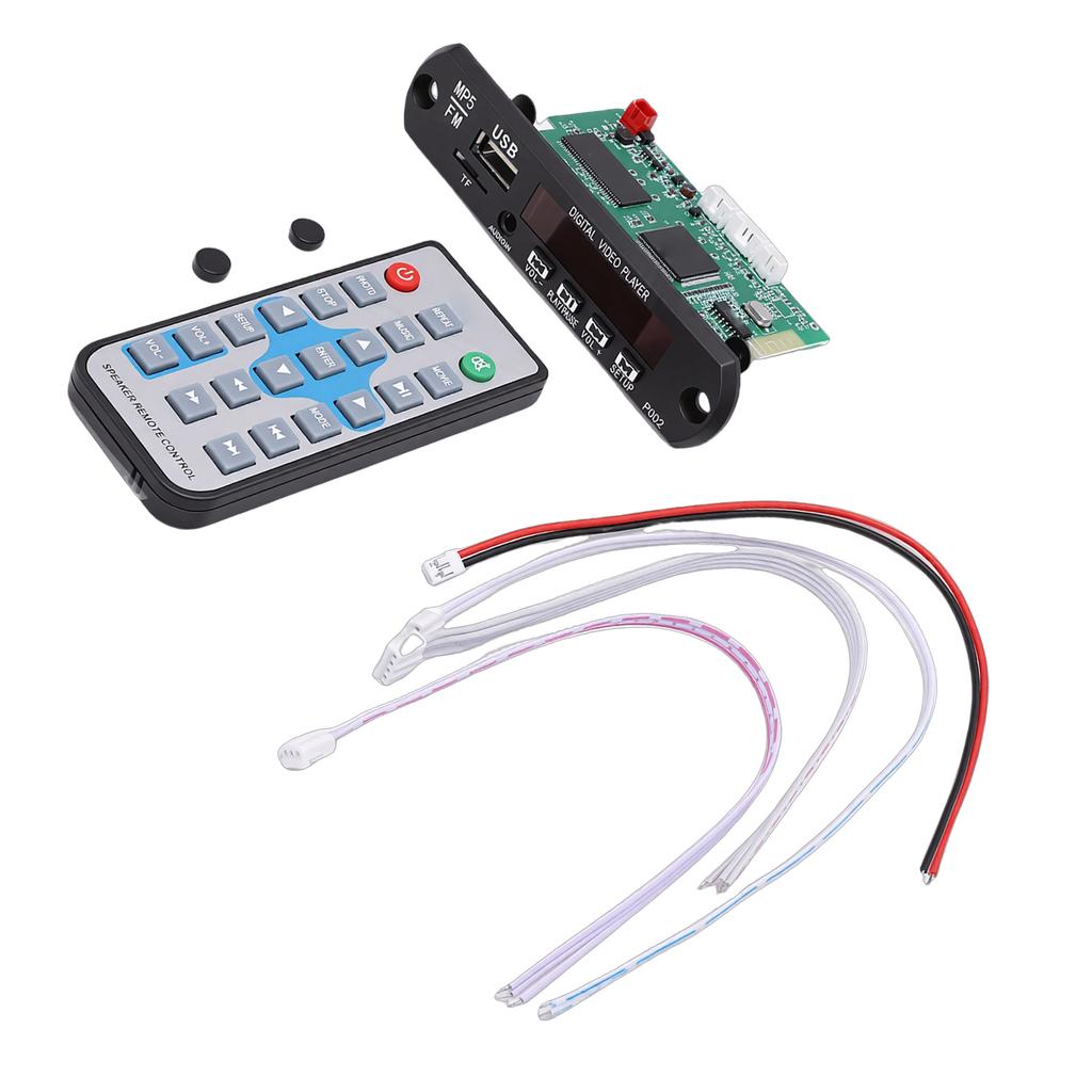 Decoding Board   5.4 HD MP5 MP3 MP4 Format Decoder Module Amplifier Decoding 1080P Video   Player