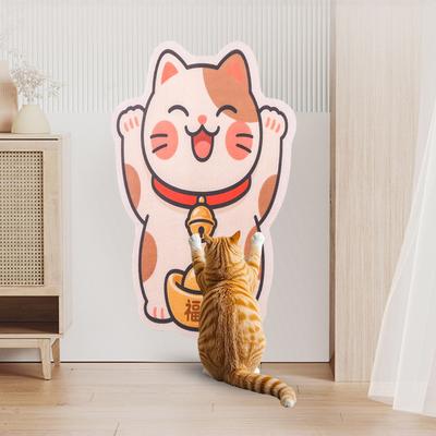Pegatinas de Pared Rascadoras de Dibujos Animados Almohadillas Autoadhesivas para Trepar para Gatos