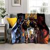 2025 New Style HOMM3 Heroes of Might and Magic Map Treasure Chest Blanket,Soft Throw Blanket for Home Bedroom Bed Sofa Travel