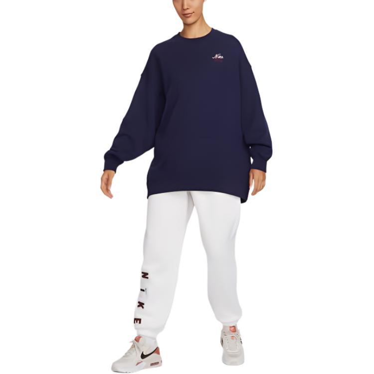 Nike AS W NSW FLC GX CREW OS GCEL Sweatshirt Women's Blue FV8444-555